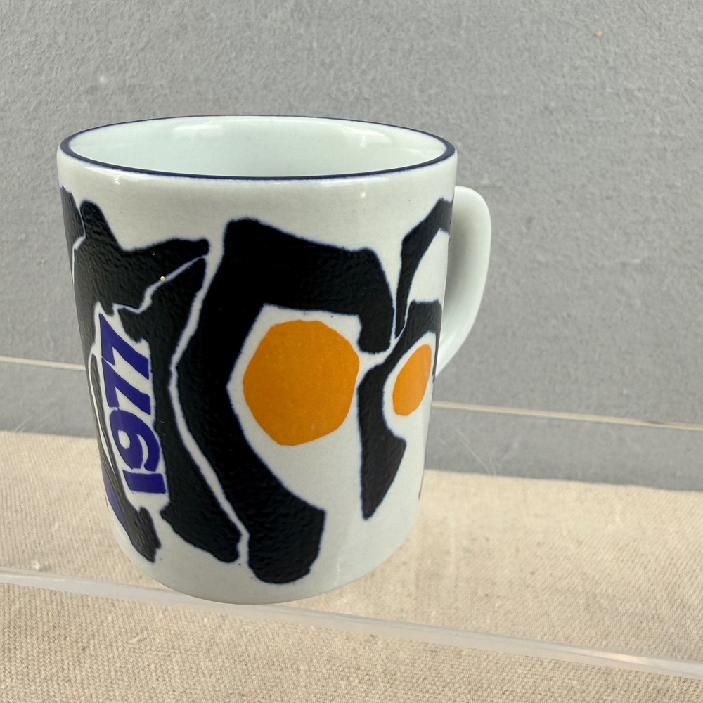 Royal Copenhagen 1977 Small Annual Mug Danish Modern